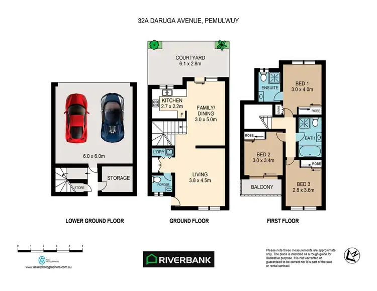 Floorplan of Homely house listing, 32a Daruga Ave, Pemulwuy NSW 2145
