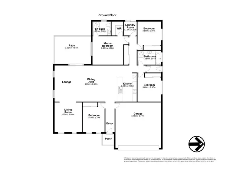 Floorplan of Homely house listing, 7 Altomo Place, Caboolture QLD 4510