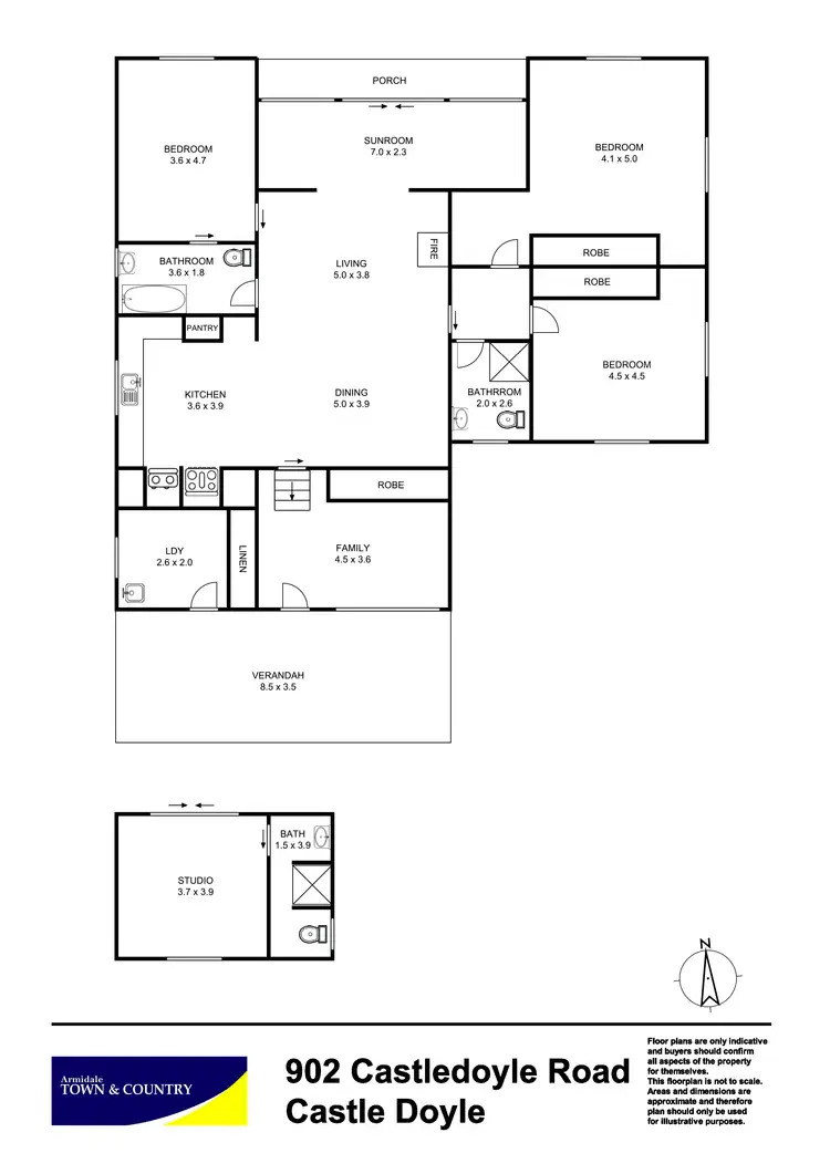 Floorplan of Homely house listing, 902 Castledoyle Road, Armidale NSW 2350