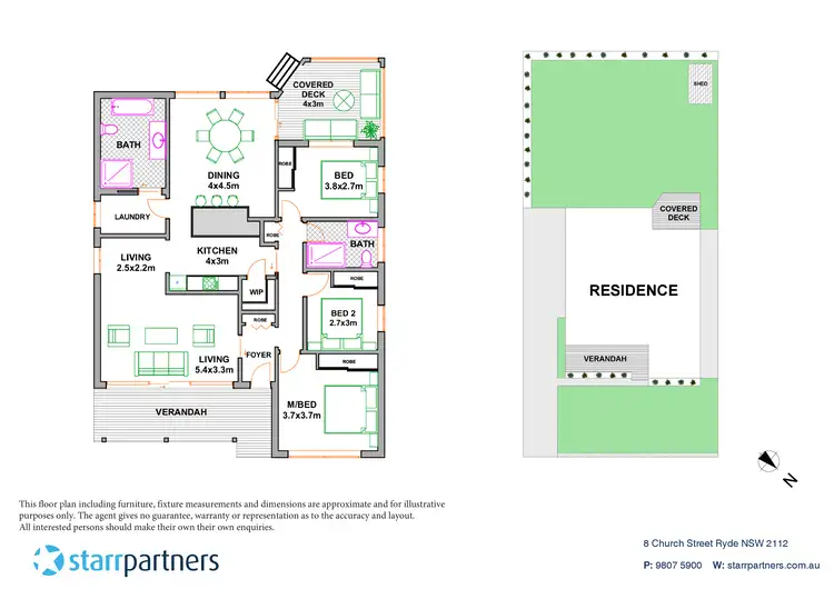 Floorplan of Homely house listing, 12 Santarosa Avenue, Ryde NSW 2112