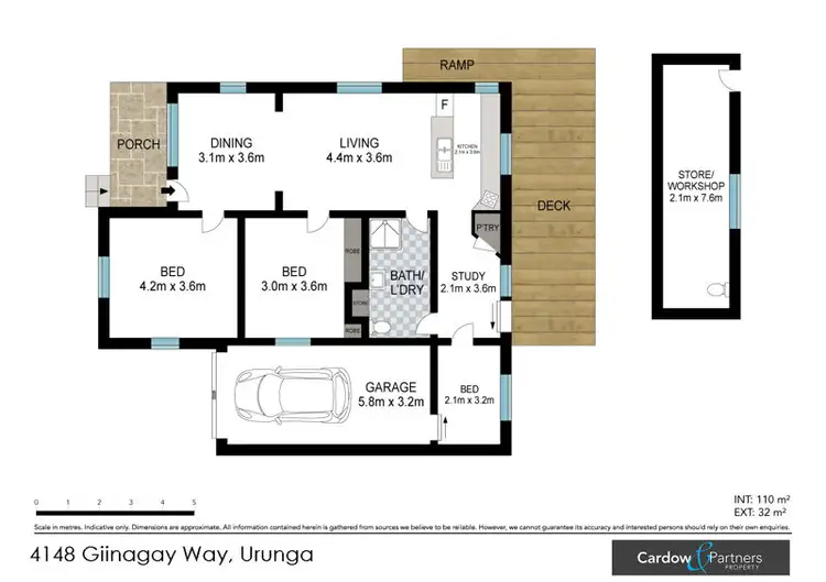 Floorplan of Homely house listing, 4148 Giinagay Way, Urunga NSW 2455