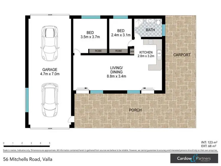 Floorplan of Homely house listing, 56 Mitchells Road, Valla NSW 2448