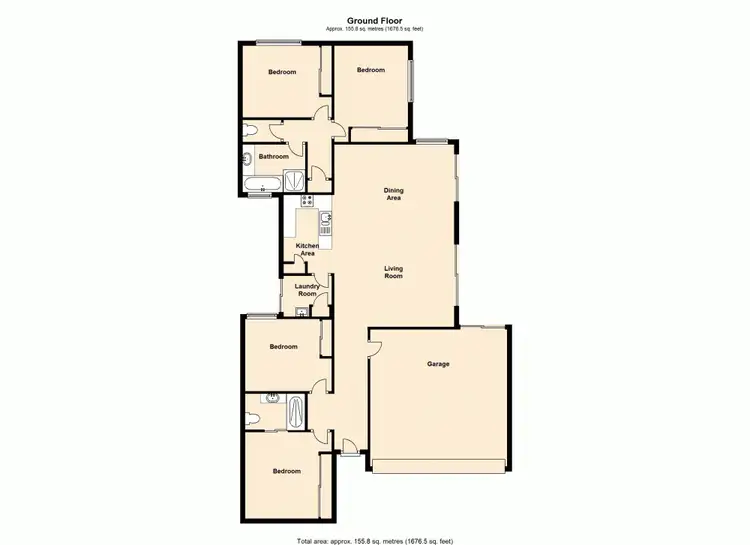 Floorplan of Homely house listing, 9 Leopard Tree Close, Bracken Ridge QLD 4017