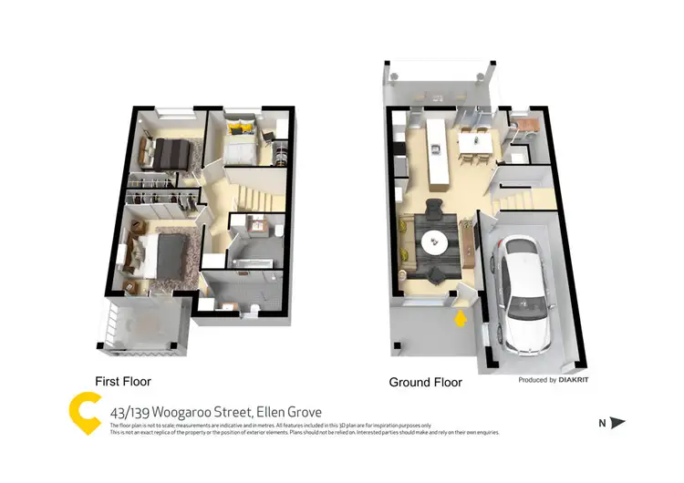 Floorplan of Homely house listing, 43/139 Woogaroo Street, Ellen Grove QLD 4078