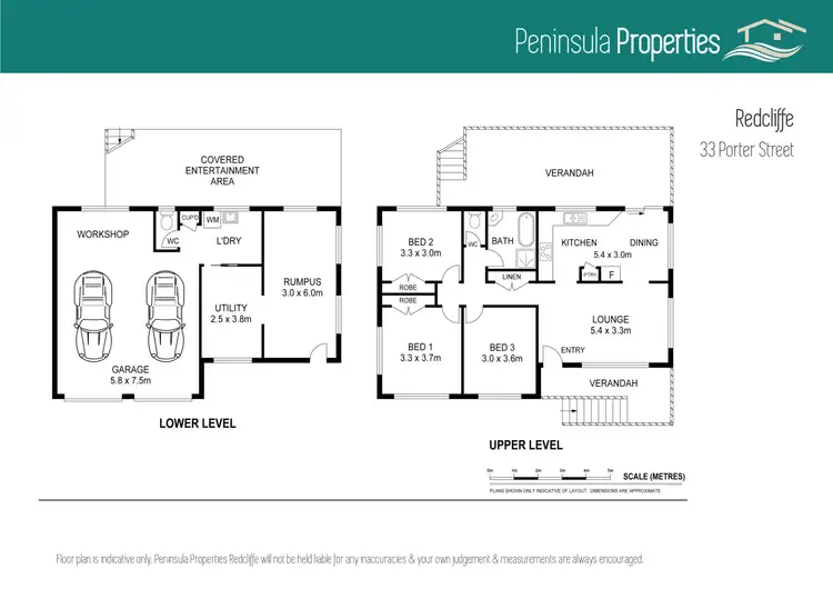 Floorplan of Homely house listing, 33 Porter Street, Redcliffe QLD 4020