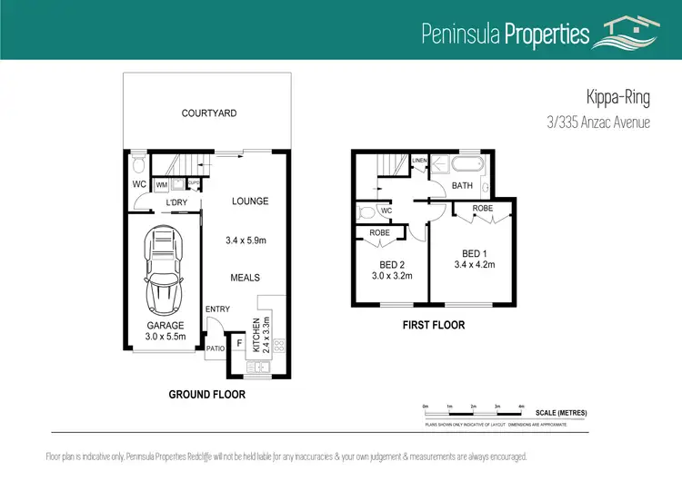 Floorplan of Homely townhouse listing, 3/335 Anzac Avenue, Kippa-ring QLD 4021
