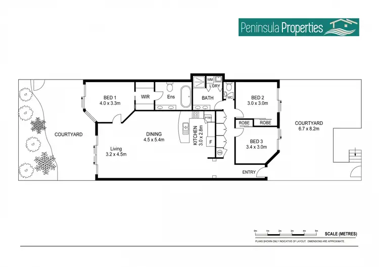 Floorplan of Homely unit listing, 5/94-98 Prince Edward Parade, Redcliffe QLD 4020