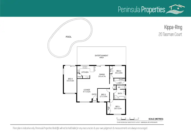Floorplan of Homely house listing, 20 Tasman Court, Kippa-ring QLD 4021