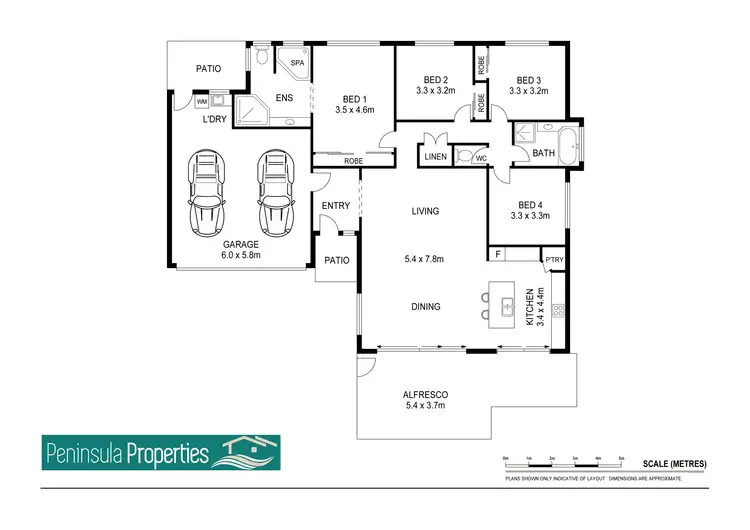 Floorplan of Homely house listing, 3A Benson Street, Scarborough QLD 4020