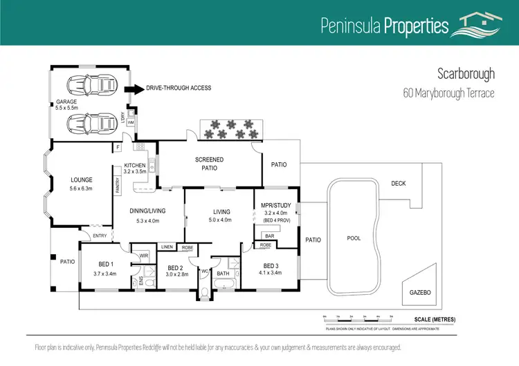 Floorplan of Homely house listing, 60 Maryborough Terrace, Scarborough QLD 4020