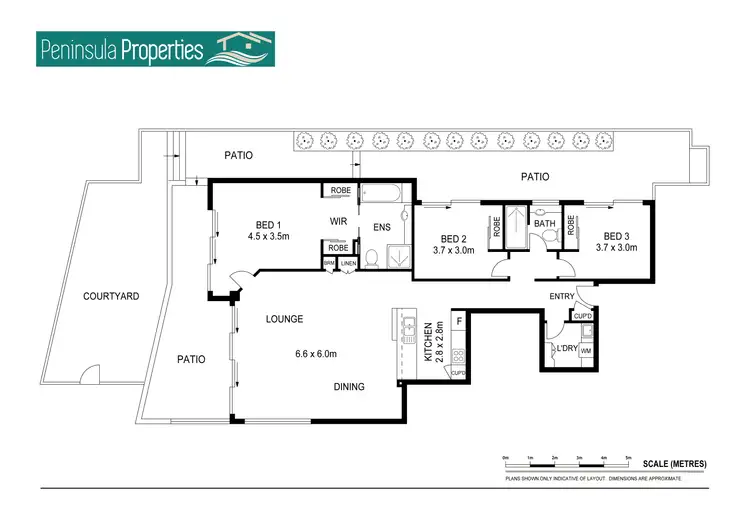 Floorplan of Homely unit listing, 3/46-48 Prince Edward Parade, Redcliffe QLD 4020