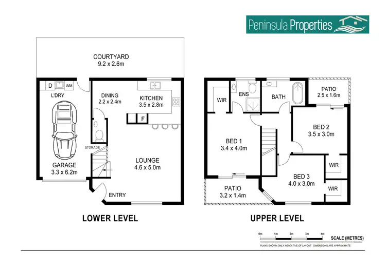 Floorplan of Homely townhouse listing, 4/34 John Street, Redcliffe QLD 4020