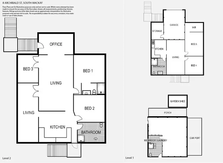 Floorplan of Homely house listing, 8 ARCHIBALD STREET, South Mackay QLD 4740