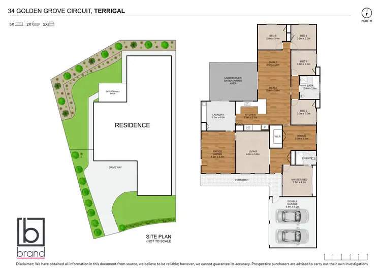 Floorplan of Homely house listing, 34 Golden Grove Circuit, Terrigal NSW 2260