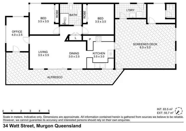 Floorplan of Homely house listing, 34 Watt Street, Murgon QLD 4605