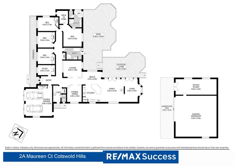 Floorplan of Homely house listing, 2A Maureen Court, Cotswold Hills QLD 4350