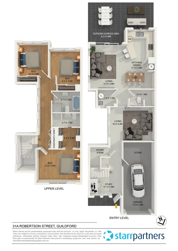 Floorplan of Homely house listing, 31a Robertson Street, Guildford NSW 2161