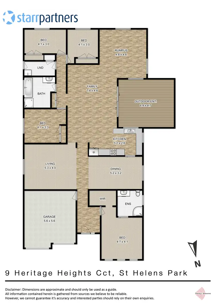 Floorplan of Homely house listing, 9 Heritage Heights Cct, St Helens Park NSW 2560