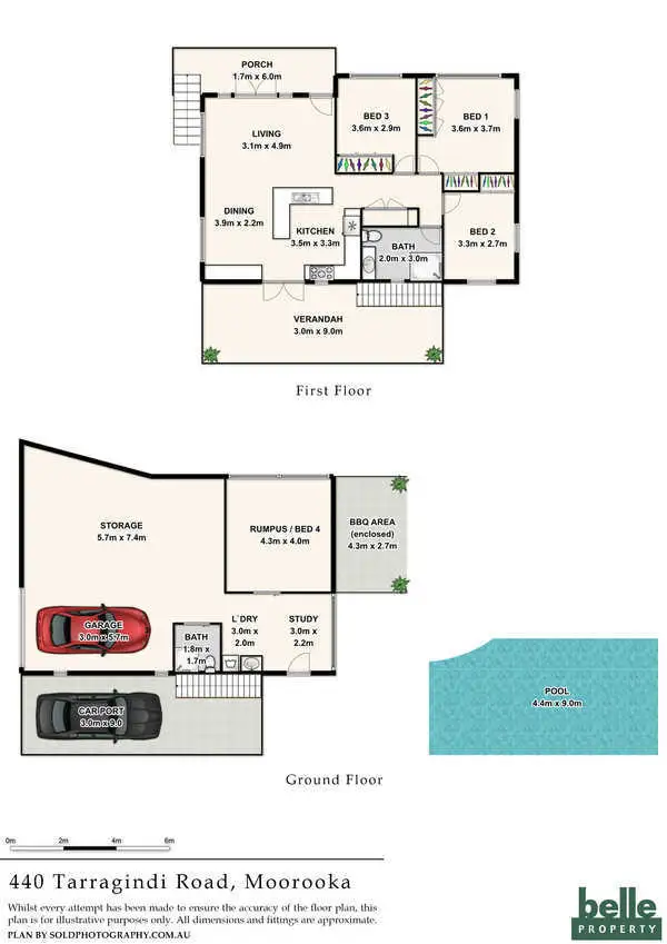 Floorplan of Homely house listing, 440 Tarragindi Road, Moorooka QLD 4105
