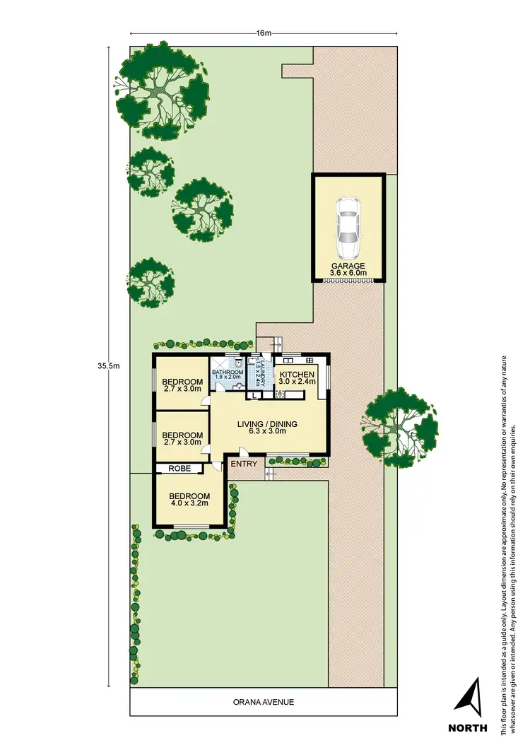Floorplan of Homely house listing, 30 Orana Avenue, Seven Hills NSW 2147