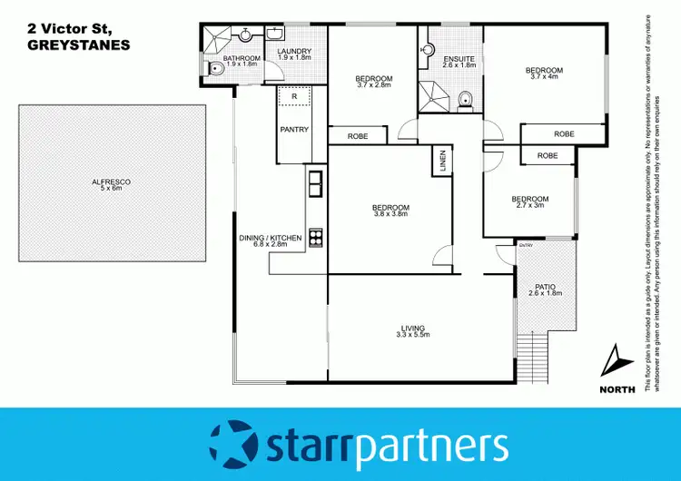 Floorplan of Homely house listing, 2 Victor Street, Greystanes NSW 2145
