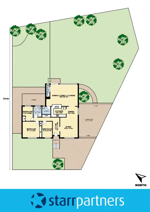 Floorplan of Homely house listing, 2 Lear Close, St Clair NSW 2759