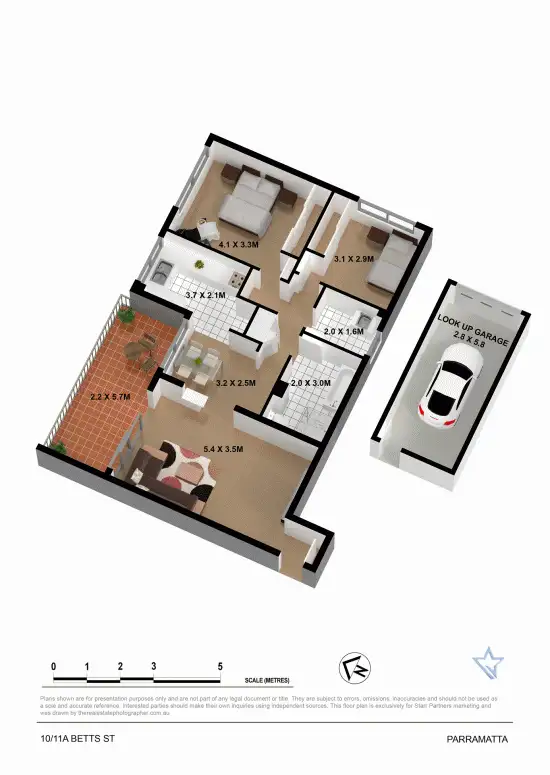 Floorplan of Homely unit listing, 10/11a Betts Street, Parramatta NSW 2150