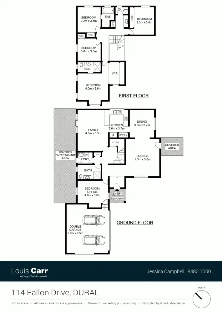 Floorplan of Homely house listing, 114 Fallon Drive, Dural NSW 2158