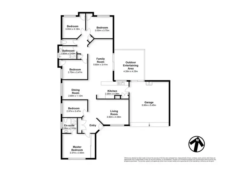 Floorplan of Homely house listing, 4 Dufay Court, Burpengary QLD 4505