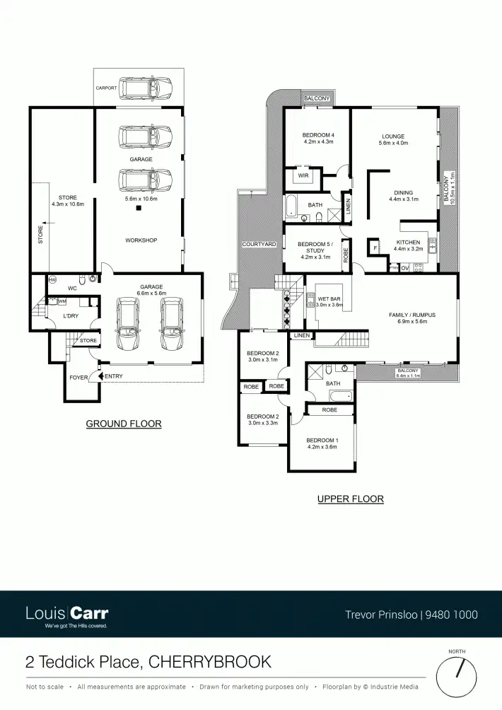 Floorplan of Homely house listing, 66 Kentia Parade, Cherrybrook NSW 2126