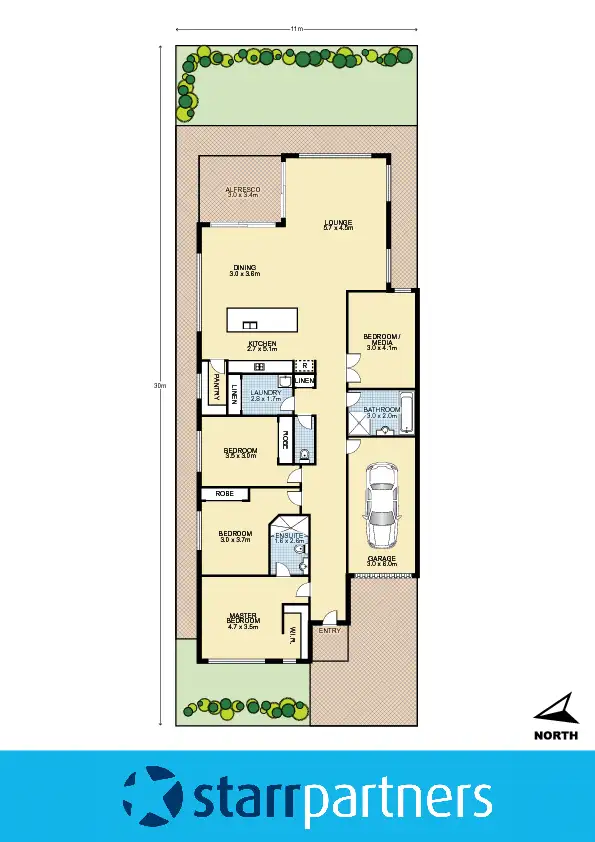 Floorplan of Homely house listing, 10 Bond Street, Ropes Crossing NSW 2760