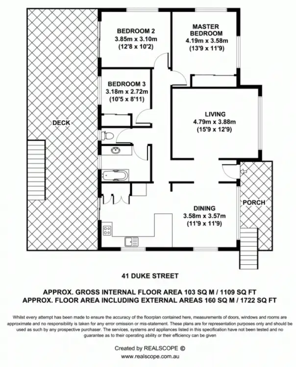 Floorplan of Homely house listing, 41 Duke Street, Toowong QLD 4066