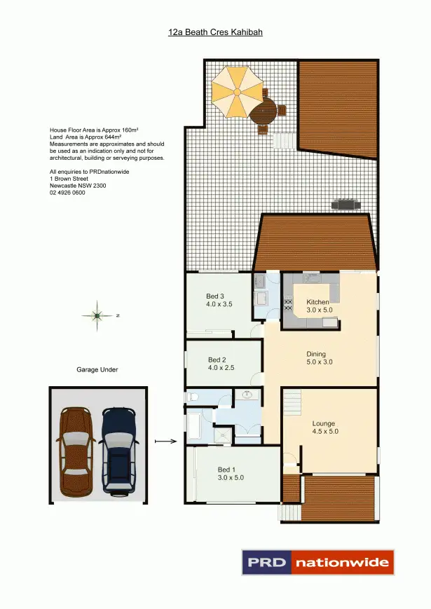 Floorplan of Homely house listing, 12A Beath Crescent, Kahibah NSW 2290