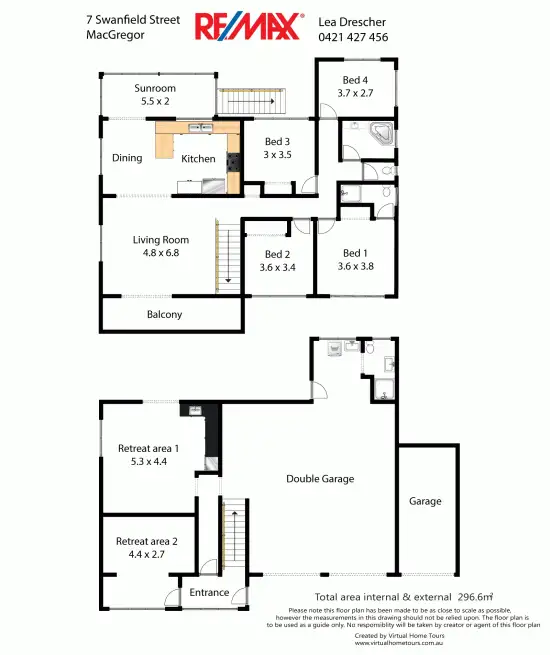 Floorplan of Homely house listing, 7 Swanfield Street, Macgregor QLD 4109