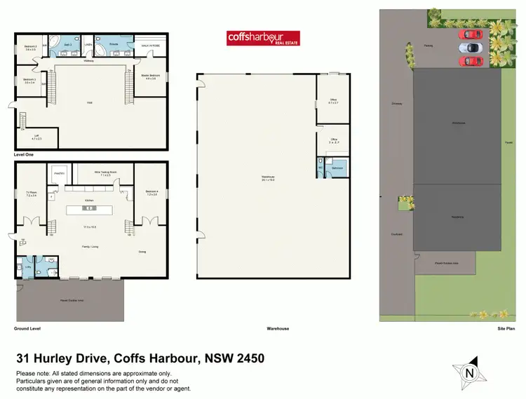 Floorplan of Homely house listing, 31 Hurley Drive, Coffs Harbour NSW 2450