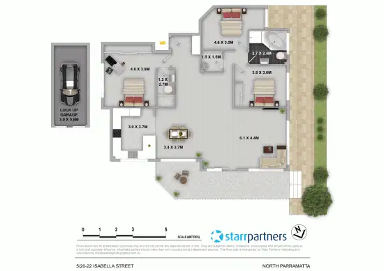 Floorplan of Homely unit listing, 5/20-22 Isabella Street, North Parramatta NSW 2151