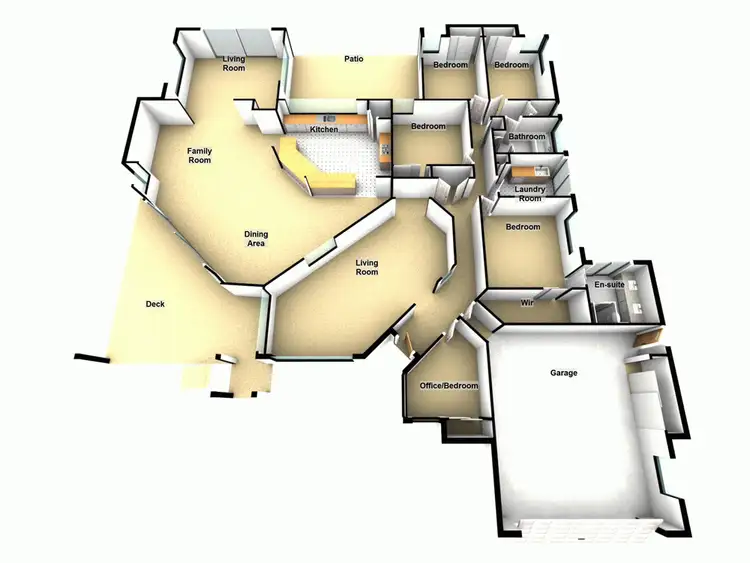 Floorplan of Homely rural property listing, 2 Bunya Lake Court, Bunya QLD 4055