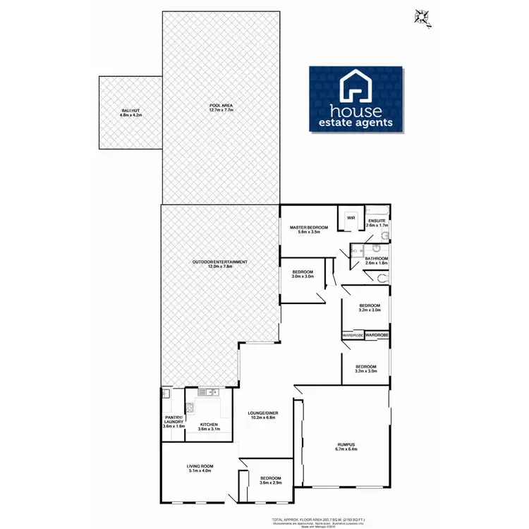 Floorplan of Homely house listing, 17 Eclipse Court, Highfields QLD 4352