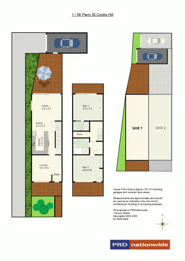 Floorplan of Homely house listing, 1/56 Parry Street, Cooks Hill NSW 2300