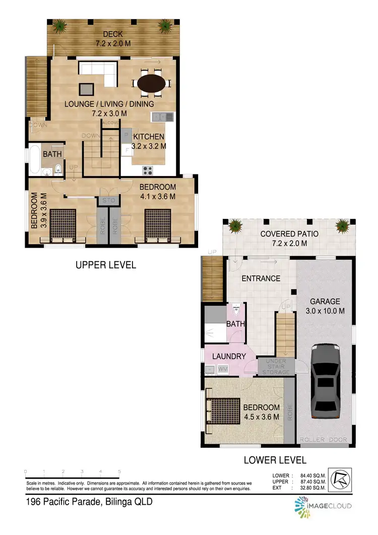 Floorplan of Homely house listing, 196 Pacific Parade, Bilinga QLD 4225