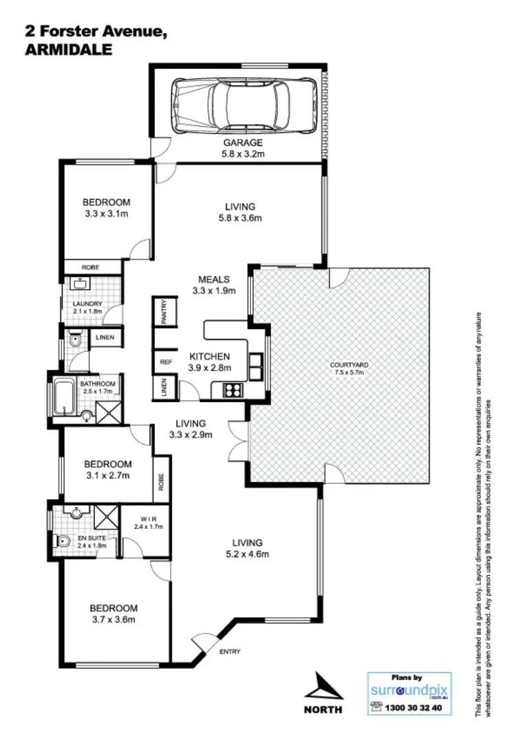 Floorplan of Homely house listing, Address available on request