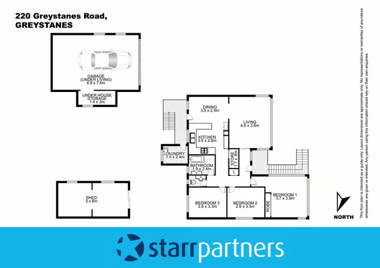 Floorplan of Homely house listing, 220 Greystanes Road, Greystanes NSW 2145