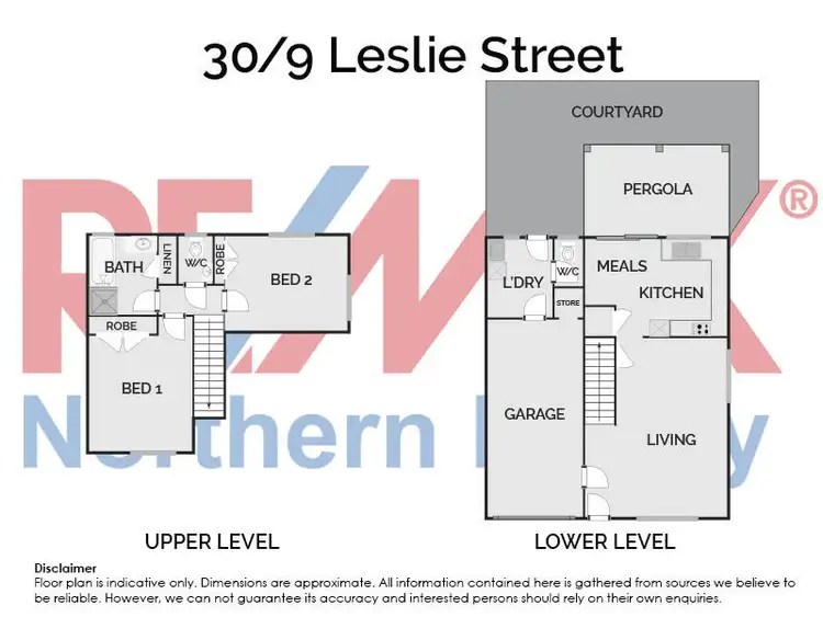 Floorplan of Homely townhouse listing, 30/9 Leslie Street, Arana Hills QLD 4054