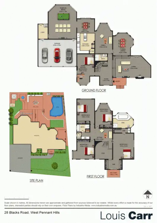 Floorplan of Homely house listing, 28 Blacks Road, West Pennant Hills NSW 2125