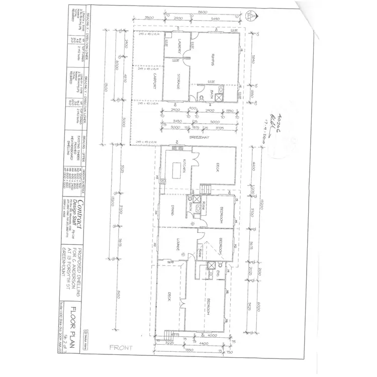 Floorplan of Homely house listing, 13 Forsyth Street, Greenmount QLD 4359