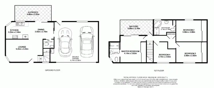 Floorplan of Homely townhouse listing, 1/32 Cambridge Street, Carina Heights QLD 4152