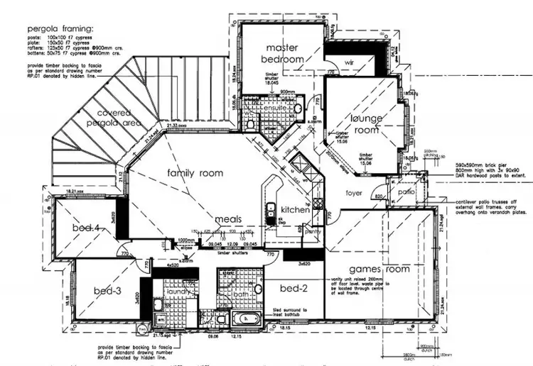 Floorplan of Homely rural property listing, 77 Ramsay School Road, Ramsay QLD 4358