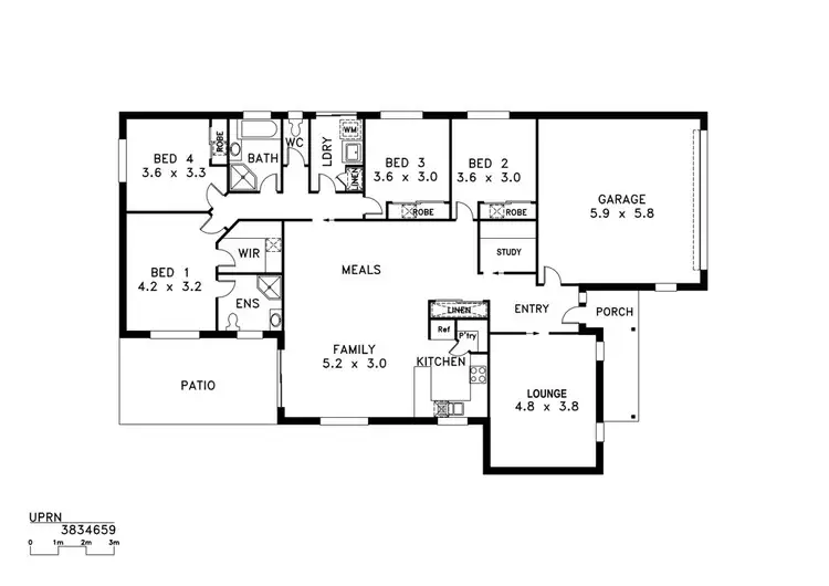 Floorplan of Homely house listing, Address available on request