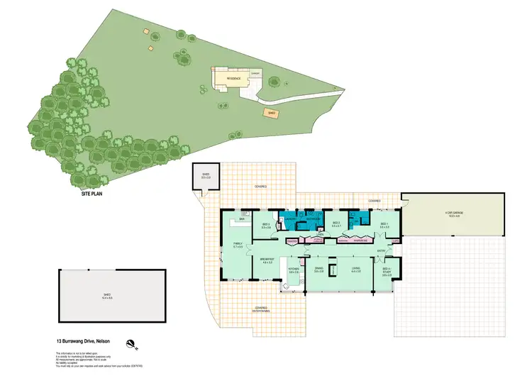 Floorplan of Homely rural property listing, 13 Burrawang Drive, Nelson NSW 2765