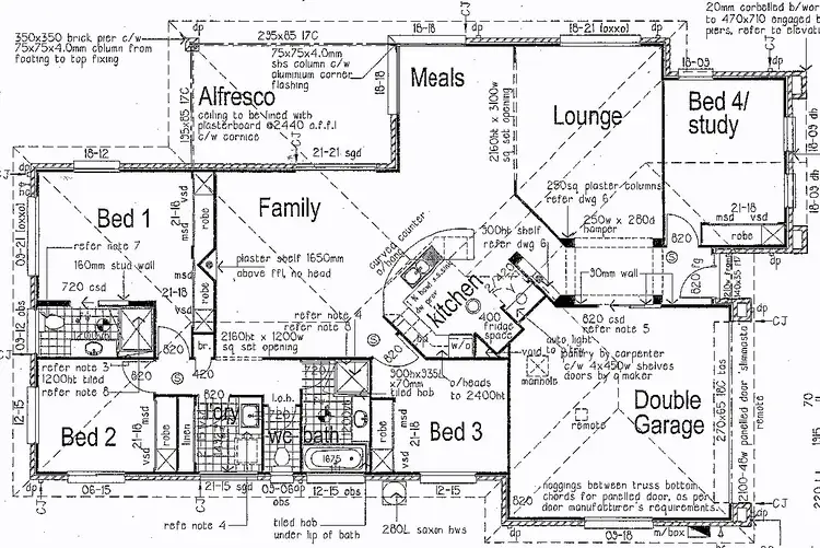 Floorplan of Homely house listing, 72 Gordon  Cres, Wakerley QLD 4154